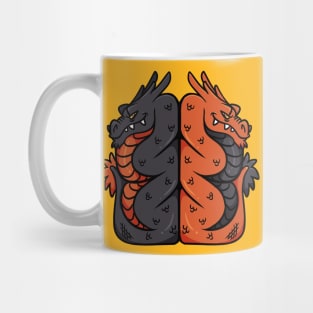 Double Dragon Totem Mug